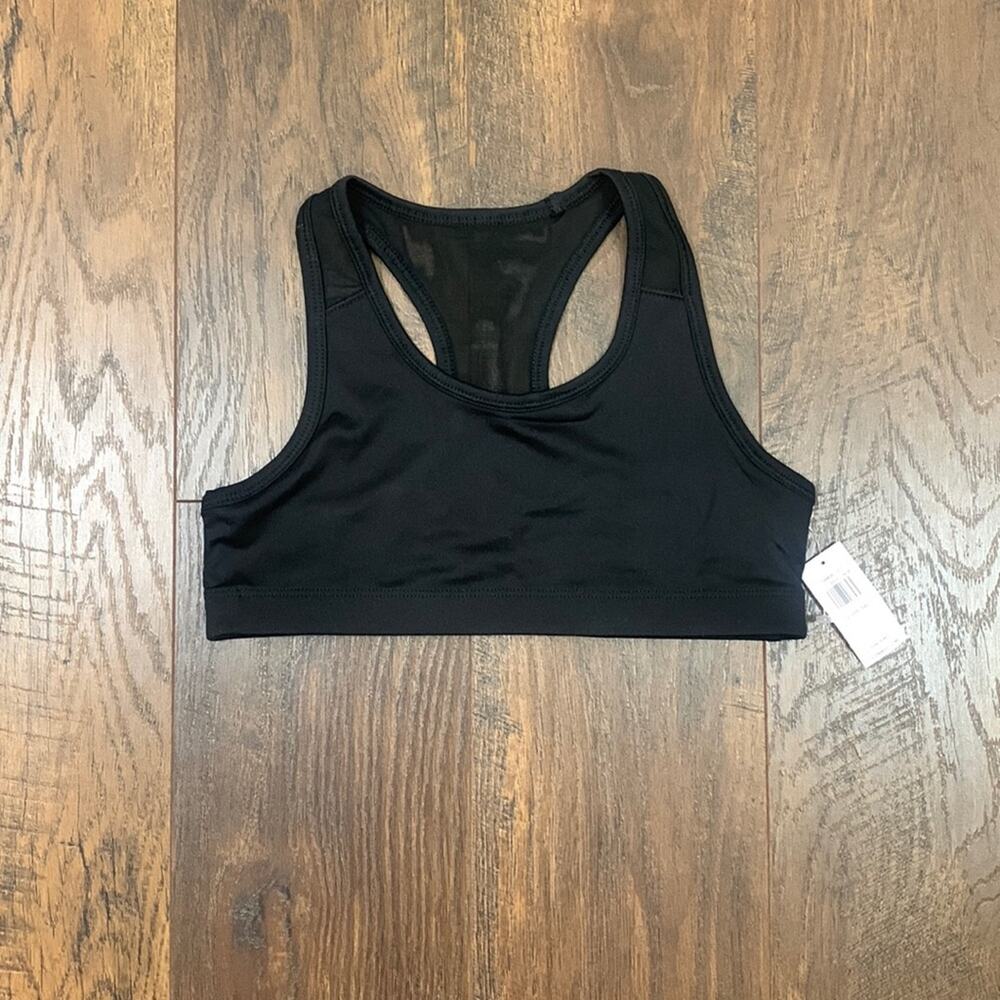 Old Navy Satin Black Jogger Bra
